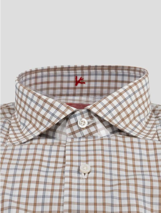 Isaia Isaia Multicolor Cotton Shirt Multicolor 001