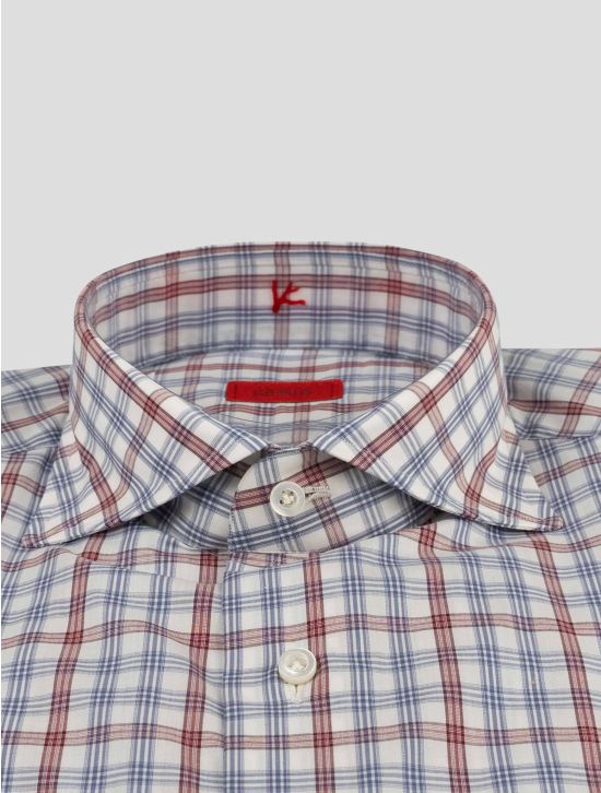 Isaia Isaia Multicolor Cotton Shirt Multicolor 001