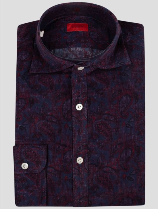 Isaia Isaia Multicolor Cotton Shirt Multicolor 000