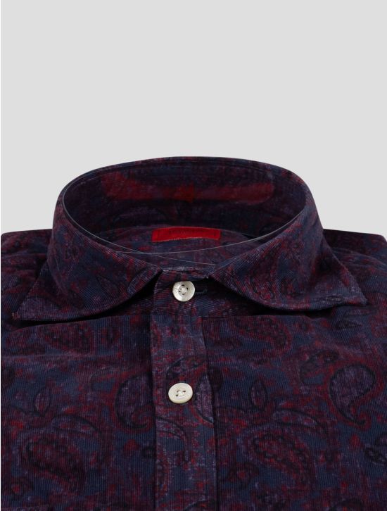 Isaia Isaia Multicolor Cotton Shirt Multicolor 001