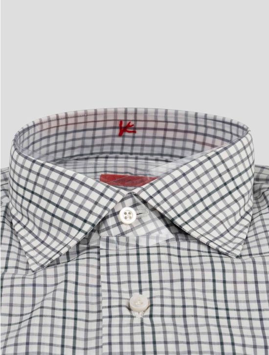 Isaia Isaia Multicolor Cotton Shirt Multicolor 001