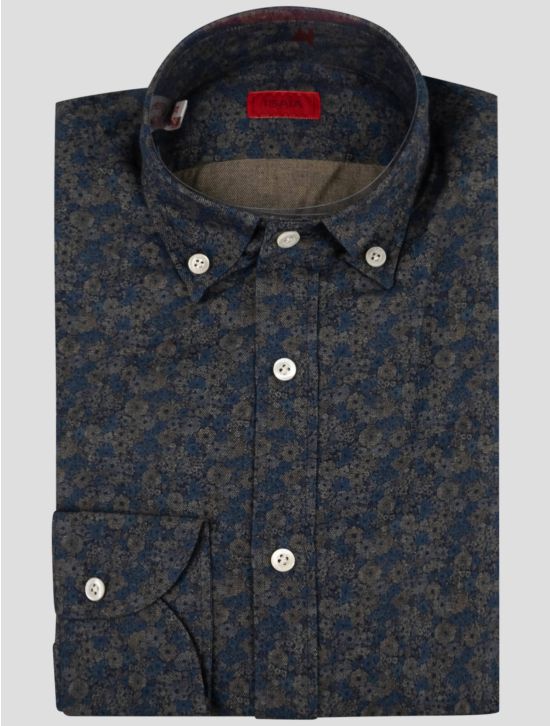 Isaia Isaia Multicolor Cotton Shirt Multicolor 000