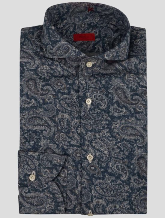 Isaia Isaia Multicolor Cotton Shirt Multicolor 000