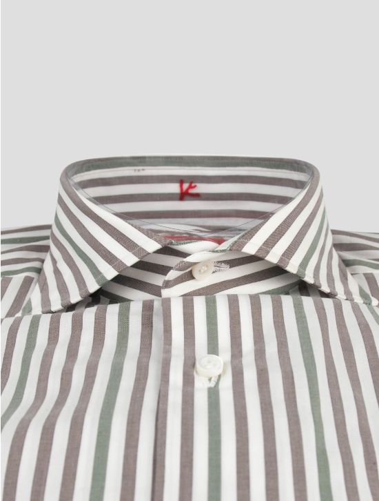 Isaia Isaia Multicolor Cotton Shirt Multicolor 001