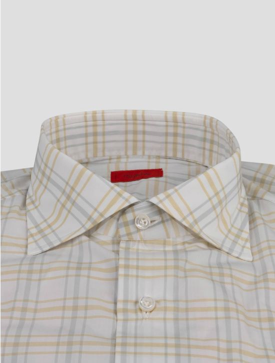 Isaia Isaia Multicolor Cotton Shirt Multicolor 001