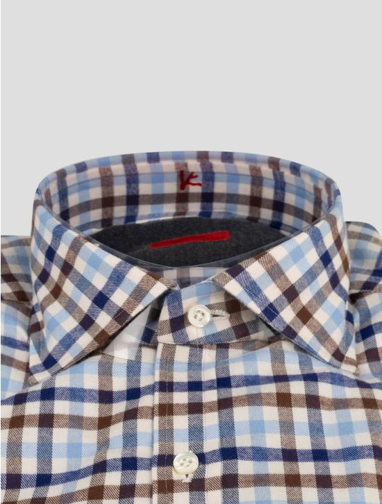 Isaia Isaia Multicolor Cotton Shirt Multicolor 001