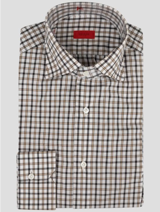 Isaia Isaia Multicolor Cotton Shirt Multicolor 000