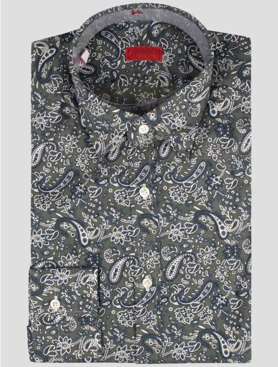 Isaia Isaia Multicolor Cotton Shirt Multicolor 000