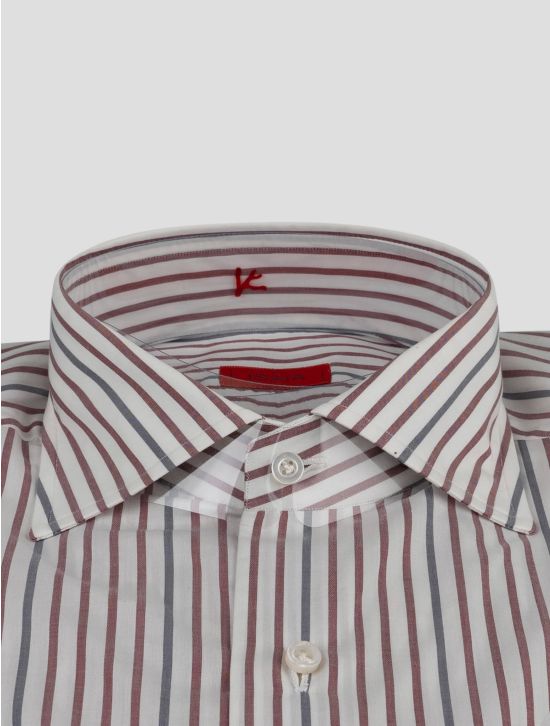 Isaia Isaia Multicolor Cotton Shirt Multicolor 001