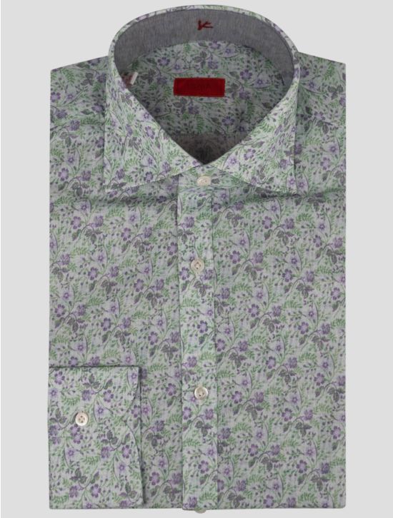 Isaia Isaia Multicolor Cotton Shirt Multicolor 000