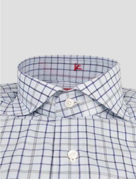 Isaia Isaia Multicolor Cotton Shirt Multicolor 001