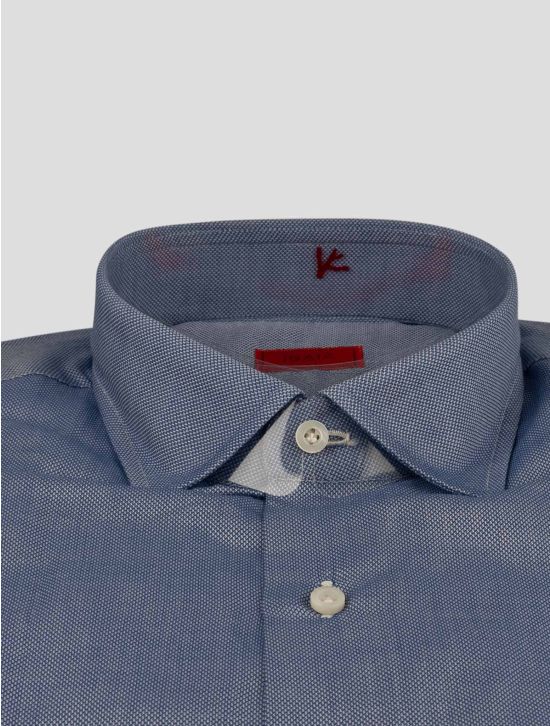 Isaia Isaia Light Blue Cotton Shirt Light Blue 001