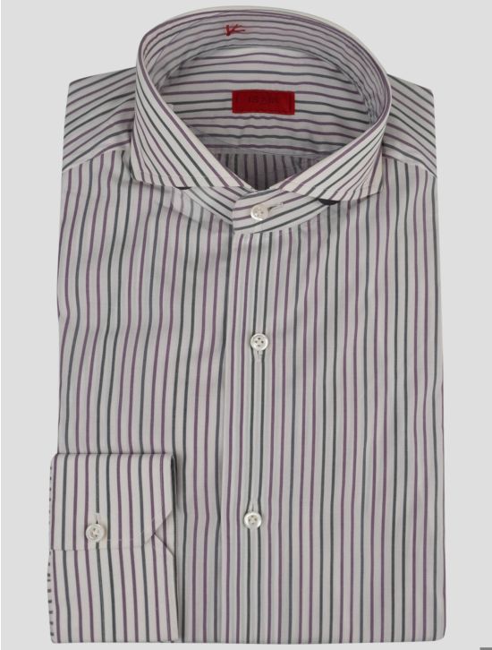 Isaia Isaia Multicolor Cotton Shirt Multicolor 000