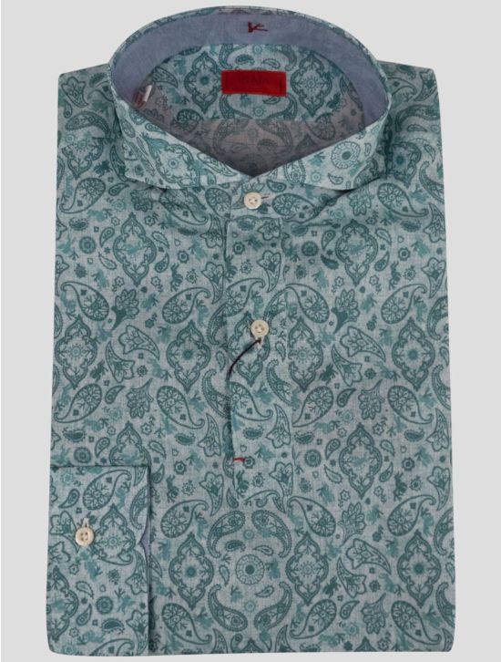 Isaia Isaia Light Green Cotton Sweater Polo Light Green 000