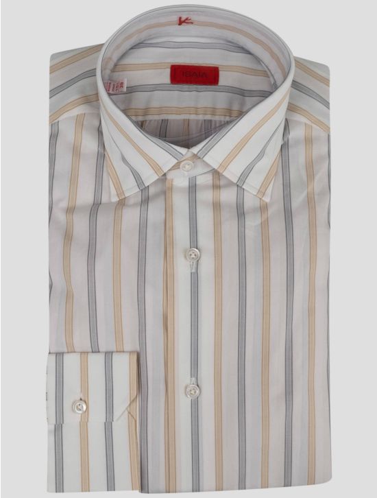 Isaia Isaia Multicolor Cotton Shirt Multicolor 000