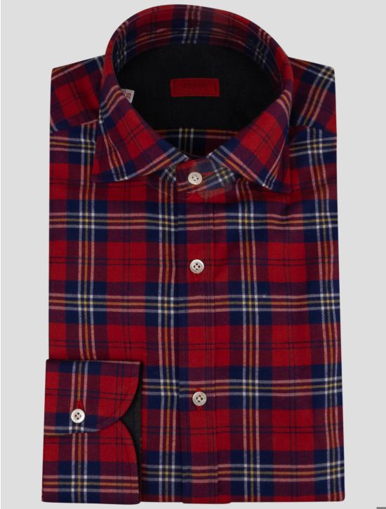 Isaia Isaia Multicolor Cotton Shirt Multicolor 000