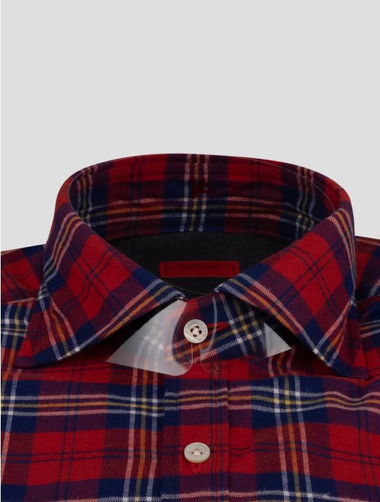 Isaia Isaia Multicolor Cotton Shirt Multicolor 001