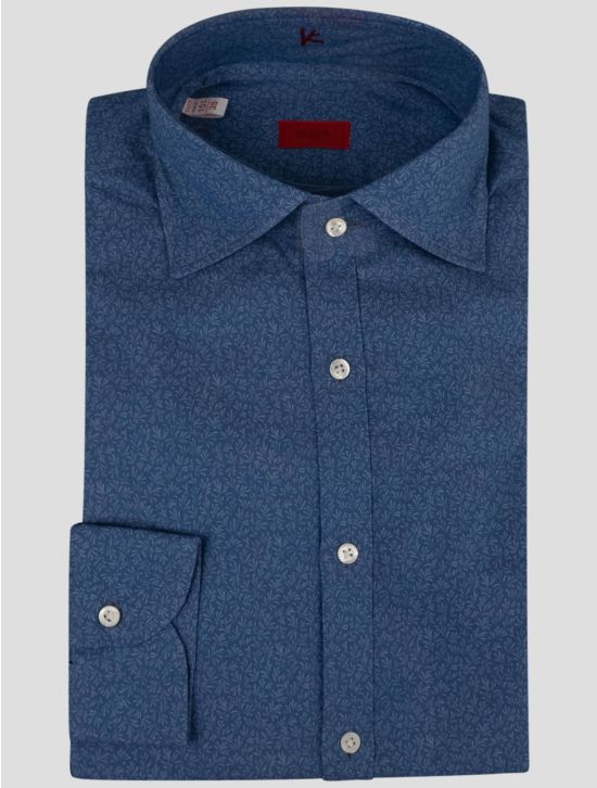 Isaia Isaia Light Blue Cotton Shirt Light Blue 000