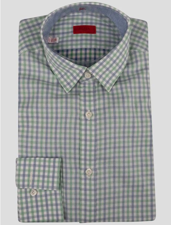 Isaia Isaia Multicolor Cotton Shirt Multicolor 000