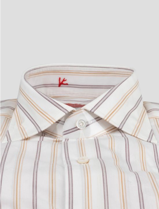 Isaia Isaia Multicolor Cotton Shirt Multicolor 001