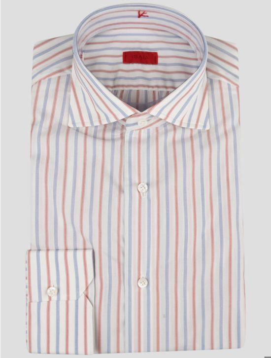 Isaia Isaia Multicolor Cotton Shirt Multicolor 000