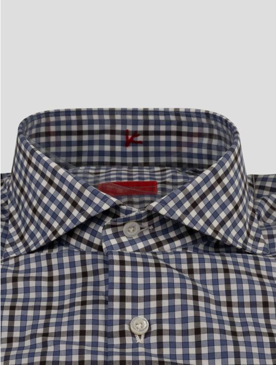 Isaia Isaia Multicolor Cotton Shirt Multicolor 001