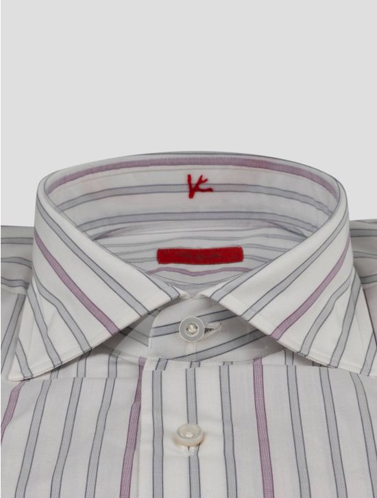 Isaia Isaia Multicolor Cotton Shirt Multicolor 001