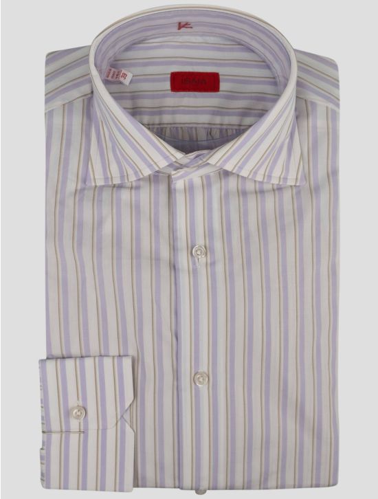 Isaia Isaia Multicolor Cotton Shirt Multicolor 000