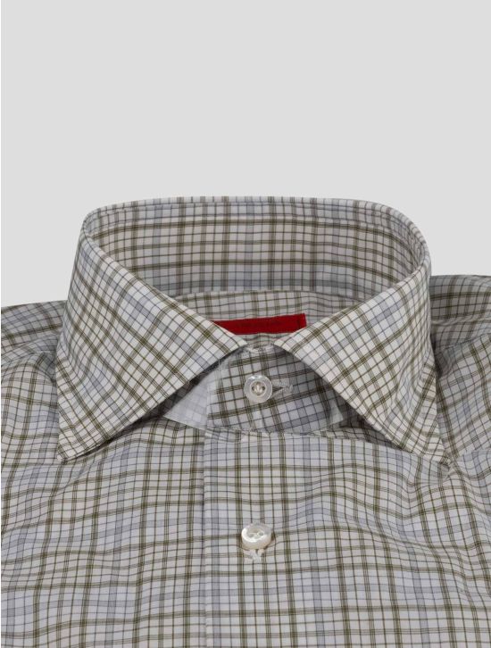 Isaia Isaia Multicolor Cotton Shirt Multicolor 001