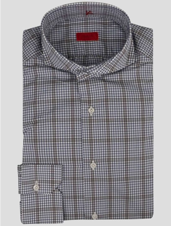 Isaia Isaia Multicolor Cotton Shirt Multicolor 000