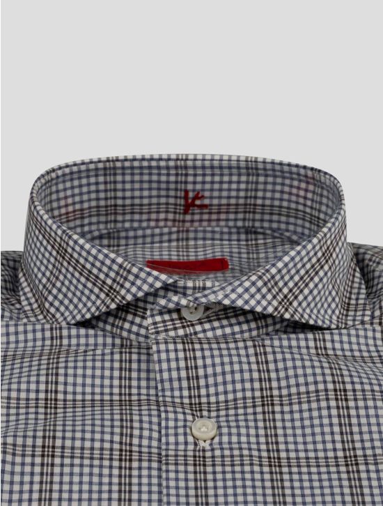 Isaia Isaia Multicolor Cotton Shirt Multicolor 001