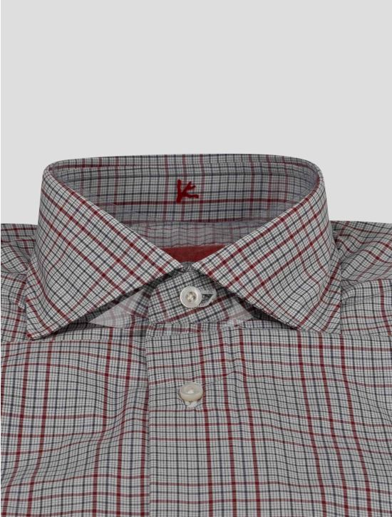 Isaia Isaia Multicolor Cotton Shirt Multicolor 001