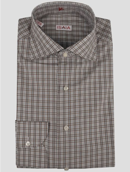 Isaia Isaia Multicolor Cotton Shirt Multicolor 000