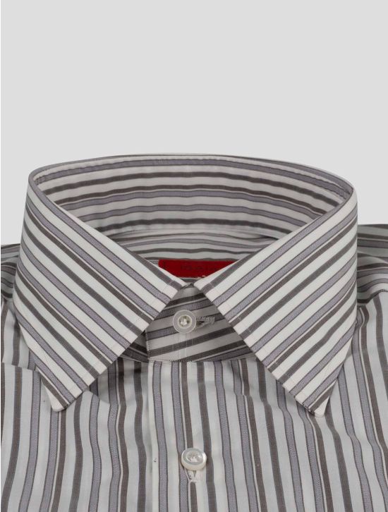 Isaia Isaia Multicolor Cotton Shirt Multicolor 001