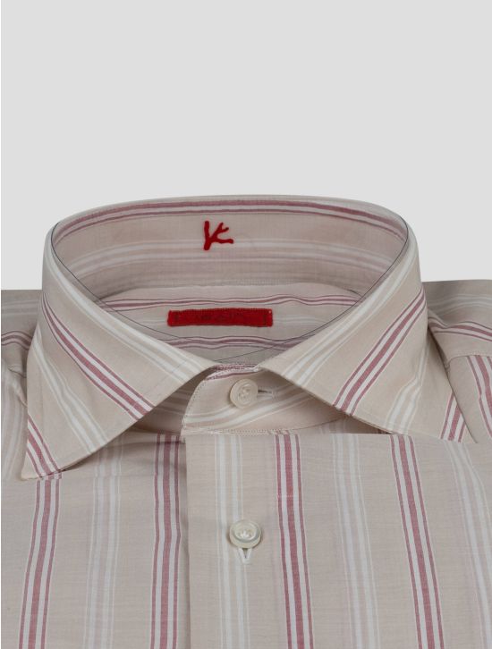 Isaia Isaia Multicolor Cotton Shirt Multicolor 001