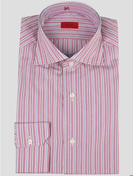 Isaia Isaia Multicolor Cotton Shirt Multicolor 000