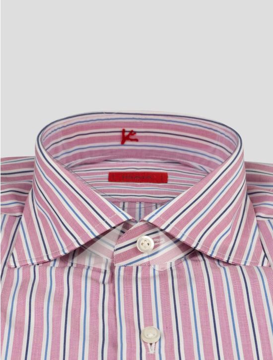 Isaia Isaia Multicolor Cotton Shirt Multicolor 001