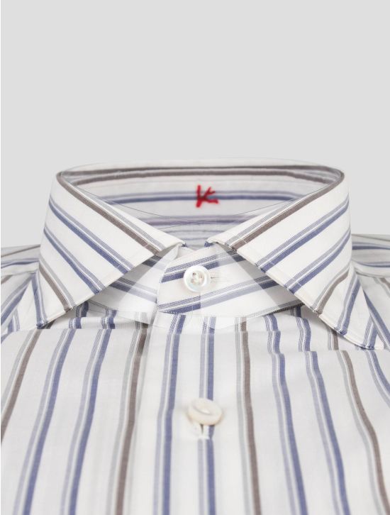 Isaia Isaia Multicolor Cotton Shirt Multicolor 001