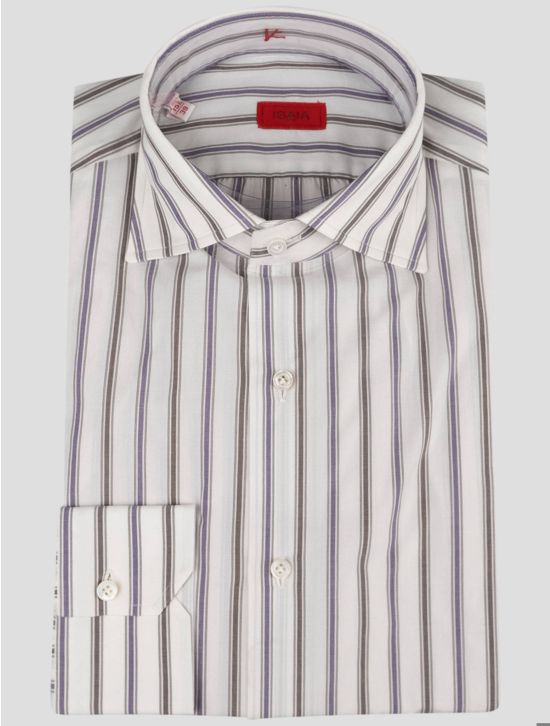 Isaia Isaia Multicolor Cotton Shirt Multicolor 000