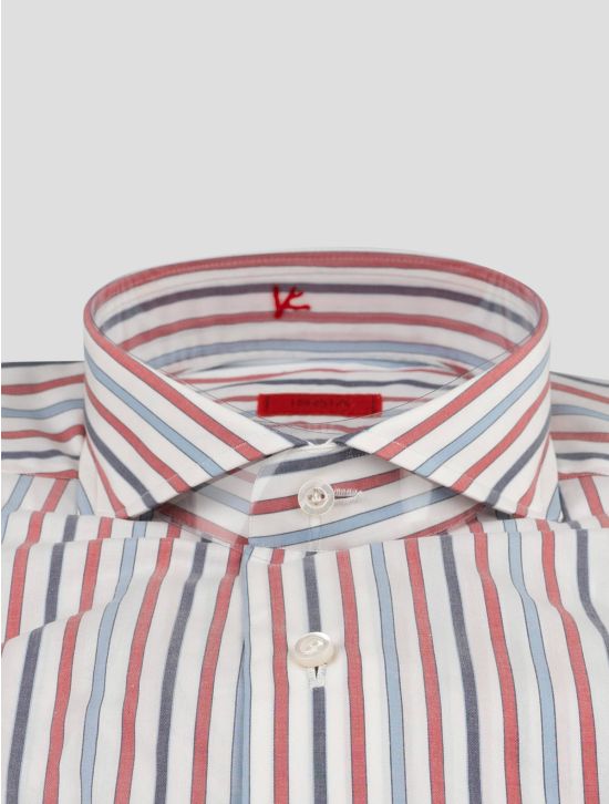 Isaia Isaia Multicolor Cotton Shirt Multicolor 001