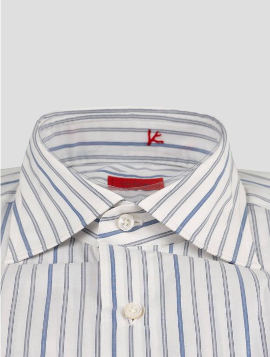 Isaia Isaia Multicolor Cotton Shirt Multicolor 001