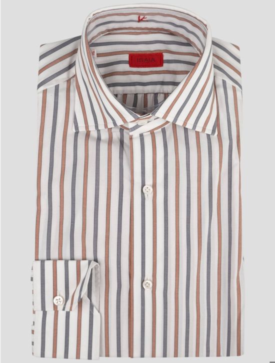 Isaia Isaia Multicolor Cotton Shirt Multicolor 000