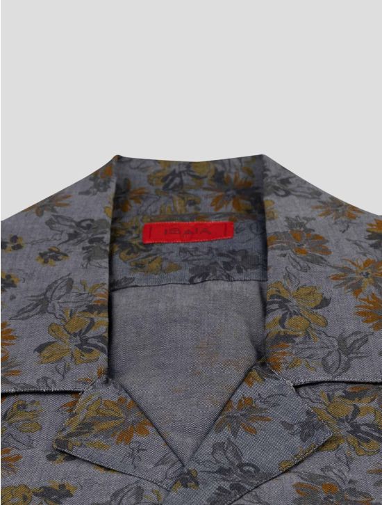 Isaia Isaia Multicolor Cotton Shirt Multicolor 001