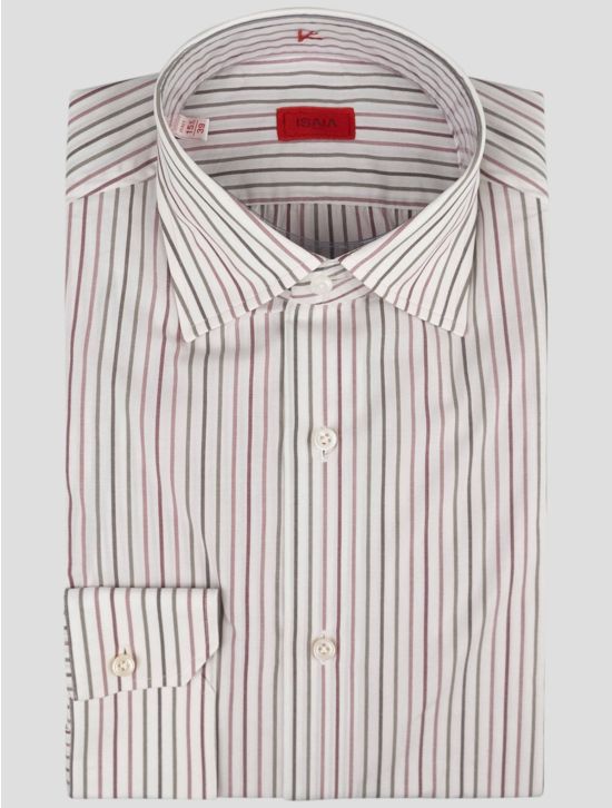 Isaia Isaia Multicolor Cotton Shirt Multicolor 000