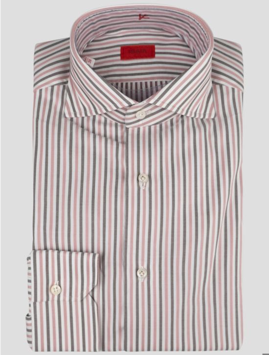 Isaia Isaia Multicolor Cotton Shirt Multicolor 000