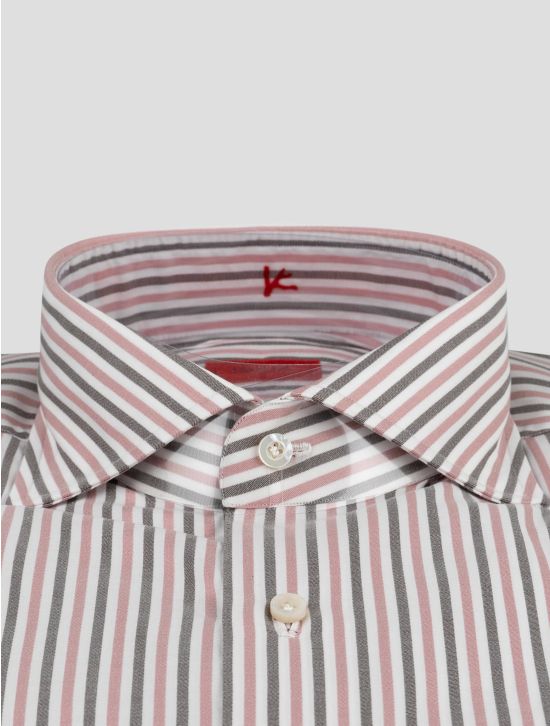 Isaia Isaia Multicolor Cotton Shirt Multicolor 001