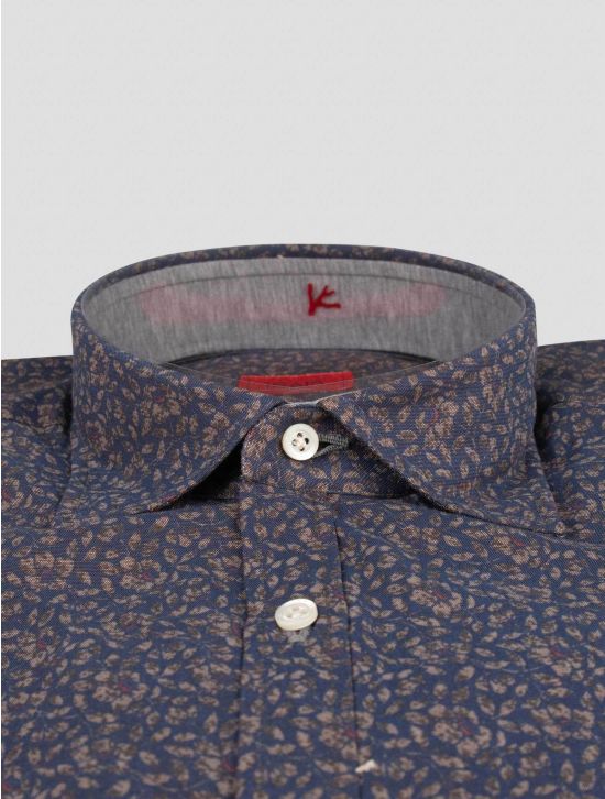 Isaia Isaia Blue Cotton Shirt Blue 001