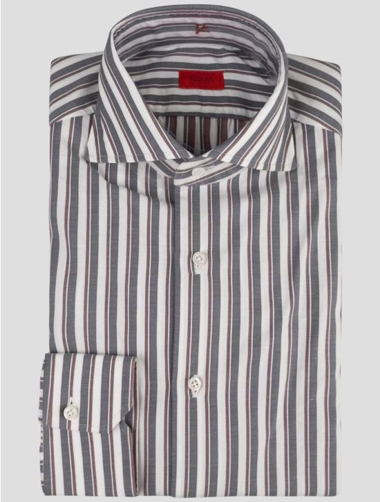 Isaia Isaia Multicolor Cotton Shirt Multicolor 000