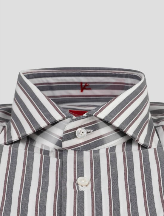 Isaia Isaia Multicolor Cotton Shirt Multicolor 001