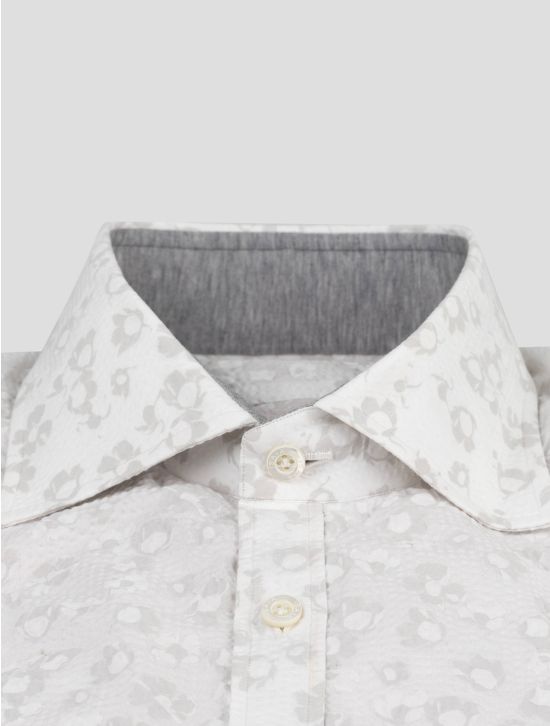 Isaia Isaia White Cotton Shirt White 001